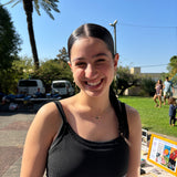 שרשרת חמסה שחורה קטנה