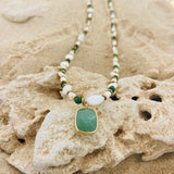 Emerald שרשרת ￼